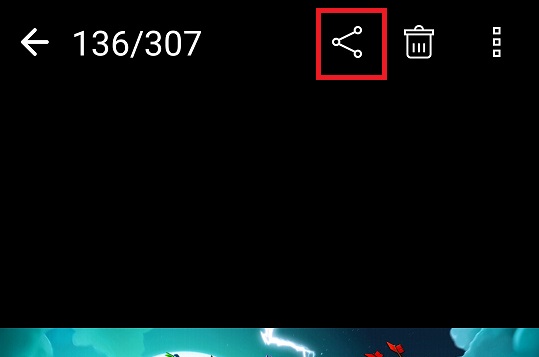 android6.0の共有アイコン